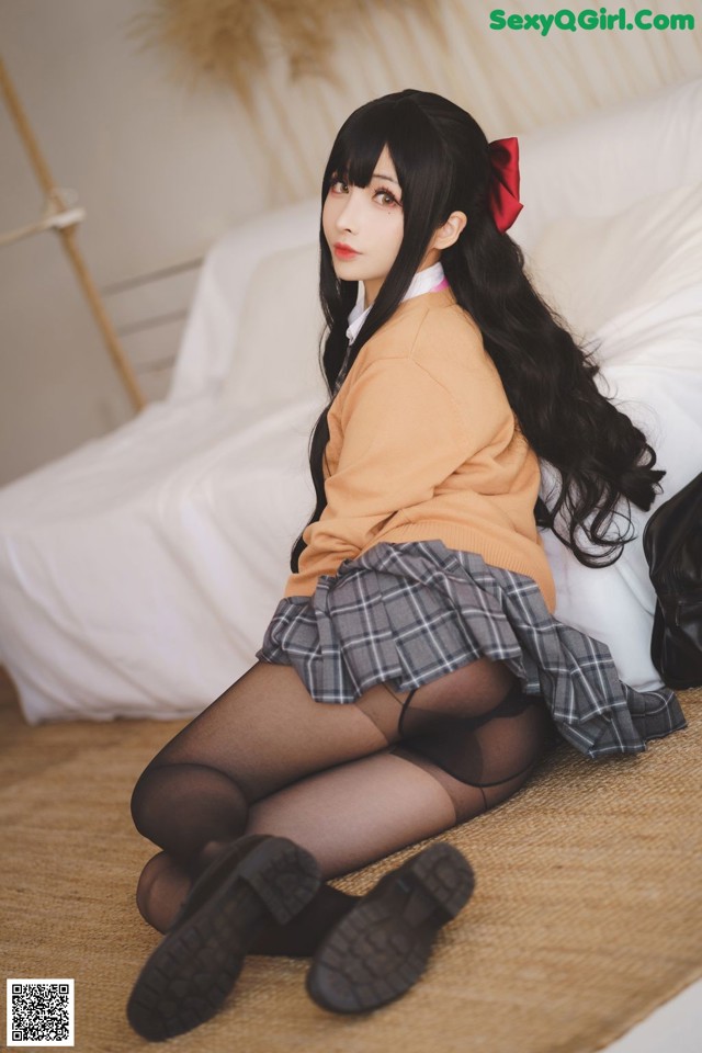 Coser@rioko凉凉子 Vol.060: 放课后的学姐 (50 photos) No.0c7655